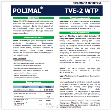 Polimal TVE-2 WTP  *5kg*