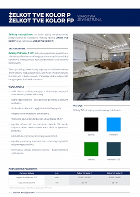 Żelkot ZIELONY narzędziowy TVE *4kg*